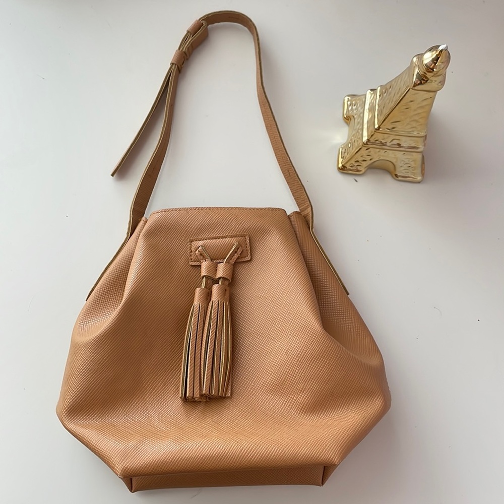 Janie and Jack Tan Kids Bag